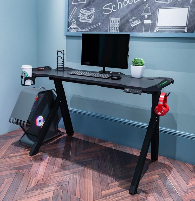 How can an adjustable table be used?